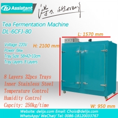 machine de fermentation de fermentation de traitement du thé noir 6cfj-80