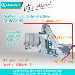 machine de tri vannage de feuille de thé pour thé fini 6cfx-40