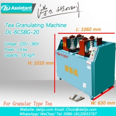 machine à emballer de vitesse de thé, type granulaire machine de traitement de thé