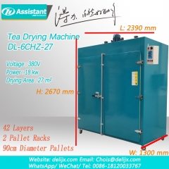 machine de cuisson de thé et équipement séchoir à feuilles de thé machine 6chz-27